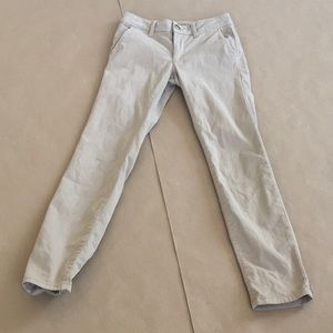 American Eagle Denim Super Stretch Skinny Pant - Desert Sand - Size 0 SHORT